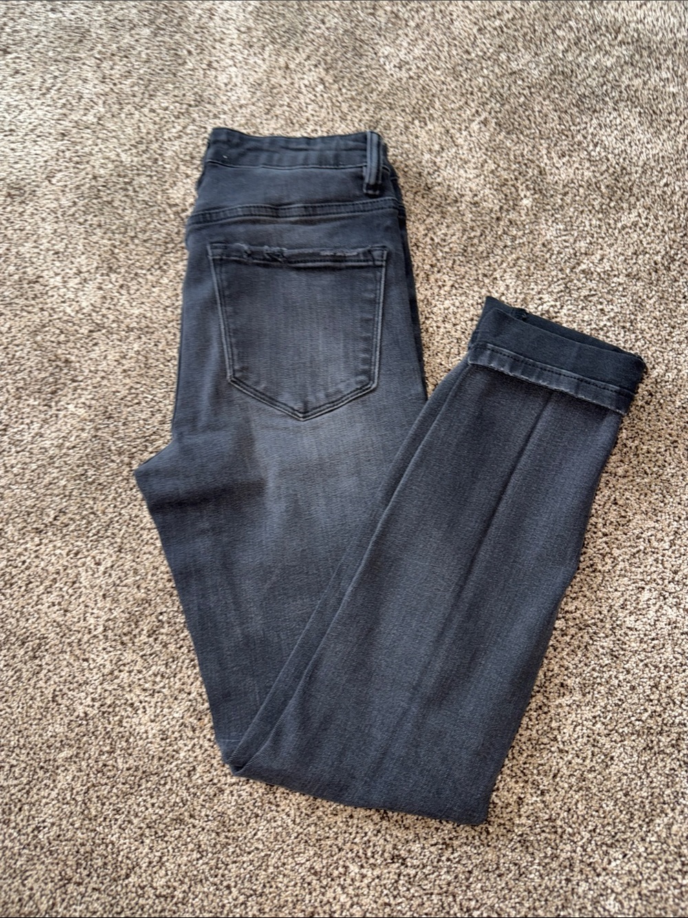 Women's Black Skinny Jeans - Stretch Slim Fit